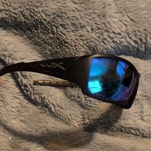 Wiley X Twisted Black Sunglasses with Dark Lenses